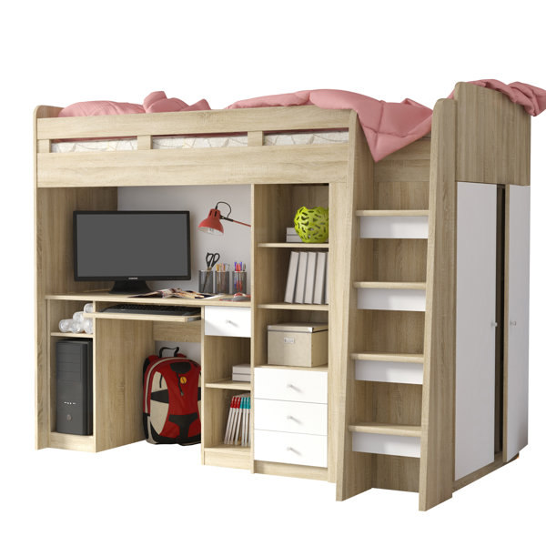 Desk Included Scandinavian Children's Loft Beds & High Sleepers You'll